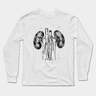 Kidneys anatomy Long Sleeve T-Shirt